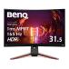 BenQ MOBIUZ EX3210R искривление ge-ming монитор (31.5 дюймовый / искривление показатель 1000R/165Hz/VA/WQHD/1ms/HDRi/HDR400/FreeSync Premium Pro 2.1ch treVolo динамик 