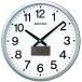  Seiko часы (Seiko Clock) настенные часы офис модель hybrid солнечные радиоволны аналог серебряный цвет металлик SF242S
