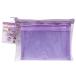 .. цвет прозрачный сумка .. - pi лиловый 13×17cm