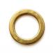 [ ограниченное количество. освобождение распродажа ] работа с кожей материал металлические принадлежности кольцо латунь * flat i моно кольцо 25mm B 1 штук входить . мир SEIWA