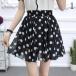  цветочный принт юбка-брюки юбка юбка шорты имеется flair юбка шорты прекрасный ножек длиные ноги A линия одноцветный мини-юбка 