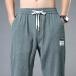  шаровары мужской тренировочный брюки мужской тонкий контакт охлаждающий низ ребра брюки легкий брюки прекрасный ножек свободно Aladdin брюки Thai брюки 