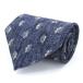  Renoma бренд галстук panel рисунок цветочный принт шелк Италия производства мужской голубой renoma
