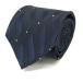  Yamamoto Kansai бренд галстук общий рисунок шелк сделано в Японии PO мужской темно-синий KANSAI YAMAMOTO