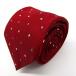 geina- бренд галстук шелк точка рисунок PO мужской красный Gainer