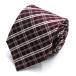  John pi earth галстук бренд общий рисунок в клетку шелк сделано в Японии PO мужской темно-красный JOHN PEARSE