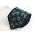  Mila Schon бренд галстук Logo общий рисунок цветочный принт leaf рисунок шелк Италия производства PO мужской темно-синий mila schon