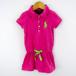  Polo * Ralph Lauren рубашка-поло с коротким рукавом One-piece переключатель лента baby для девочки 2T 95 ранг размер розовый POLO RALPH LAUREN