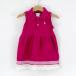  Ralph Lauren рубашка-поло с коротким рукавом One-piece . изначальный Logo кромка линия хлопок baby для девочки 24M 90/52 размер розовый RALPH LAUREN
