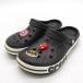  Crocs сандалии Aiko nik комфорт бренд обувь чёрный Kids для мальчика J3 размер черный crocs