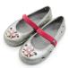  Crocs сандалии цветок ламе спортивные туфли обувь обувь Kids для девочки C11 размер серебряный Crocs