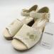  axes femme морской вышивка Denim Wedge сандалии не использовался TL622X04K0 обувь Kids для девочки XL размер бежевый axes femme