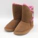  Emu ботинки не использовался K12334 Carmony Chestnut обувь обувь Kids для девочки K10/15 размер Brown EMU Australia