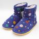  Emu ботинки не использовался K12150 Circus Spot Mini обувь обувь Kids для мальчика K10/15 размер голубой EMU Australia