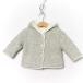 Gap с капюшоном . жакет .... имеется обратная сторона боа джемпер внешний baby для девочки 6-12months размер серый GAP