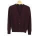  Uniqlo кардиган длинный рукав шерсть 100% 251-408709 tops женский M размер лиловый UNIQLO