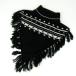  axes femme . сердце рисунок вязаный защита горла "neck warmer" не использовался шарф снуд бренд женский черный axes femme