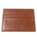  пятно футляр для карточек кожа чехол для пропуска бренд мелкие вещи мужской Brown MURA