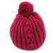  Bebe вязаная шапка не использовался шляпа бренд красный Kids для девочки M(52-56cm) размер красный BeBe
