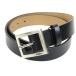 PARIS monsieur ремень кожа бизнес чёрный мужской черный Belt