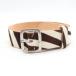  Paul Smith - lako ремень Zebra рисунок сделано в Японии бренд мелкие вещи мужской белый × Brown Paul Smith