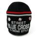  Blue Cross вязаная шапка Beanie значок имеется Street бренд шляпа Kids для мальчика F размер черный BLUE CROSS