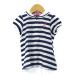  Miki House One-piece tops короткий рукав окантовка рисунок sailor цвет hot винт ketsu baby для девочки 90 размер темно-синий × белый MIKIHOUSE