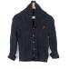  Ralph Lauren кардиган tops кабель вязаный шаль цвет baby для мальчика 24M размер темно-синий RALPH LAUREN