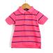  Polo bai Ralph Lauren рубашка-поло tops короткий рукав окантовка рисунок baby для мальчика 12M 80/48 размер розовый × синий Polo by Ralph Lauren