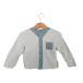  Baby Dior кардиган tops длинный рукав патрубок patch baby для мальчика 18 размер белый BABY DIOR