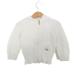 Ralph Lauren Parker tops Zip выше хлопок вязаный baby для девочки 24M 90/52 размер белый RALPH LAUREN