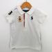  Ralph Lauren рубашка с коротким рукавом воротник имеется Logo tops baby для мальчика 80 размер белый RALPH LAUREN