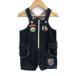  Miki House Denim комбинезон комбинезон хлопок сделано в Японии baby для мальчика 80 размер индиго MIKIHOUSE