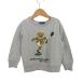  Polo Ralph Lauren тренировочный футболка длинный рукав tops baby для мальчика 2/2T размер серый × Brown POLO RALPH LAUREN