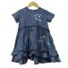  дизель One-piece tops короткий рукав оборка baby для девочки 24M размер голубой DIESEL