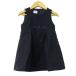 Familia One-piece tops безрукавка сделано в Японии baby для девочки 90 размер темно-синий Familiar