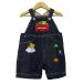  Miki House комбинезон Denim животное рисунок baby для мальчика 80 размер темно-синий MIKIHOUSE