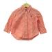  Ralph Lauren рубашка с длинным рукавом tops серебристый жевательная резинка в клетку baby для мальчика 12M80/48 размер orange RALPH LAUREN