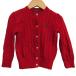  Polo Ralph Lauren кардиган tops длинный рукав кабель вязаный baby для девочки 2 размер красный POLO RALPH LAUREN