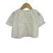 Chloe блуза рубашка tops короткий рукав тянуть over baby для девочки 6M размер белый Chloe