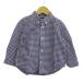  Ralph Lauren рубашка с длинным рукавом tops серебристый жевательная резинка в клетку baby для мальчика 24M размер лиловый × белый RALPH LAUREN