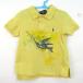 Polo bai Ralph Lauren рубашка-поло короткий рукав птица рисунок tops baby для девочки 2T размер желтый Polo by Ralph Lauren