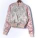  Jill Stuart Japanese sovenir jacket с хлопком вышивка череп жакет внешний женский F размер розовый JILLSTUART