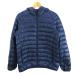  Uniqlo f- dead Ultra свет пуховик 311-127879 мужской M размер темно-синий UNIQLO