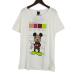  Uniqlo короткий рукав футболка большой размер не использовался хлопок Disney сотрудничество tops белый женский XL размер белый UNIQLO