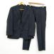  Hiroko Koshino костюм выставить верх и низ в комплекте шерсть мужской AB4 размер темно-синий HIROKO KOSHINO