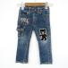  Miki House Denim брюки стрейч джинсы G хлеб baby для мальчика 90 размер темно-синий MIKIHOUSE