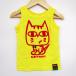  вечеринка вечеринка майка безрукавка tops кошка рисунок не использовался товар baby для мальчика 90 размер желтый Party Party