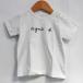  Agnes B короткий рукав футболка tops Logo T плечо зажим baby для девочки 18mois размер белый agnes b.
