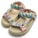  Zara gya The - ткань сандалии красочный обувь Kids для девочки 32 размер бежевый / голубой / лиловый / розовый / orange ZARA